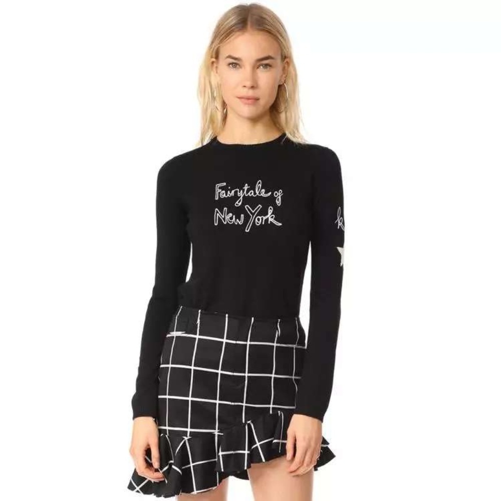 Bella Freud  Wool sweater BFCL00JM31-BLACK